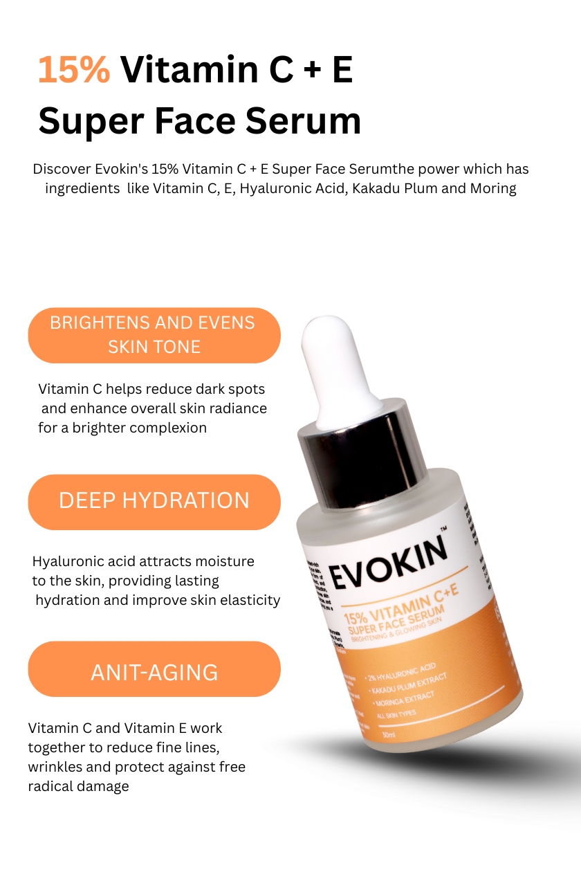 15% Vitamin C + E Super Face Serum