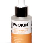 Evokin 15% Vitamin C + E Face Serum for Glowing & Brightening Skin | Reduce Dullness, Dark Spots & Uneven Skin Tone | Benefits of Vitamin C & E, Hyaluronic Acid & Moringa | 30 ml (Pack of 1)