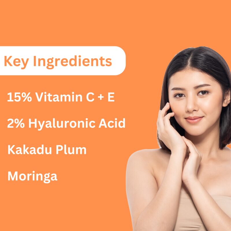 15% Vitamin C+E Super Face Serum - Image 3